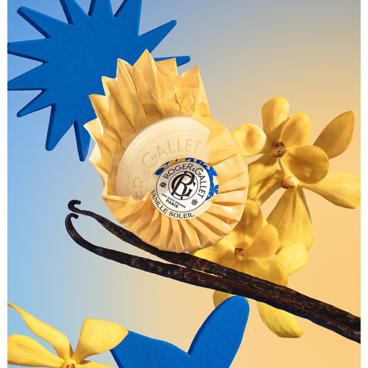 Roger&Gallet | Vanille Soleil Αναζωογονητικό Σαπούνι | 100g