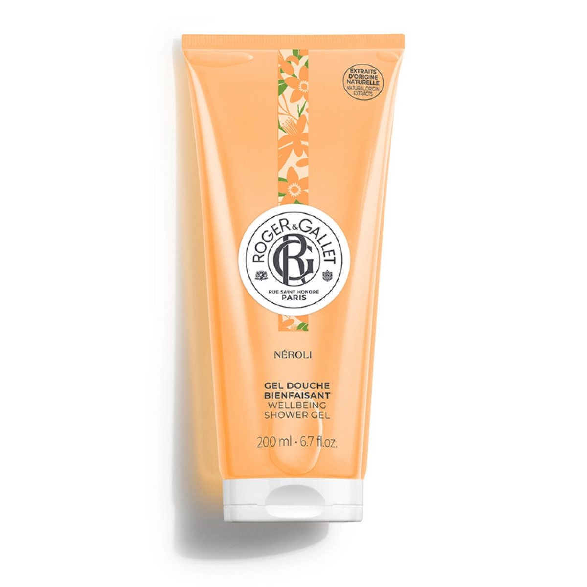 Roger&Gallet | Neroli Wellbeing Shower Gel Αναζωογονητικό Αφρόλουτρο | 200ml