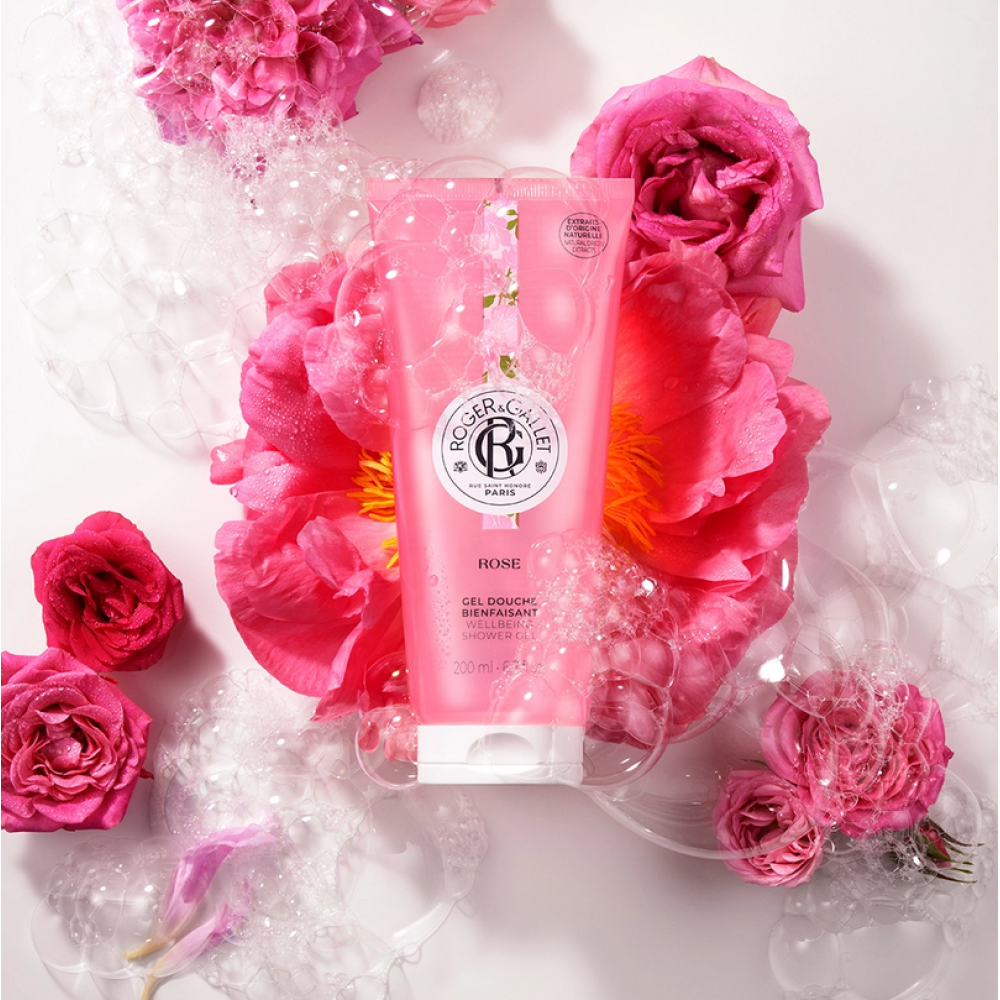 Roger&Gallet | Rose Wellbeing Shower Gel Αναζωογονητικό Αφρόλουτρο | 200ml 