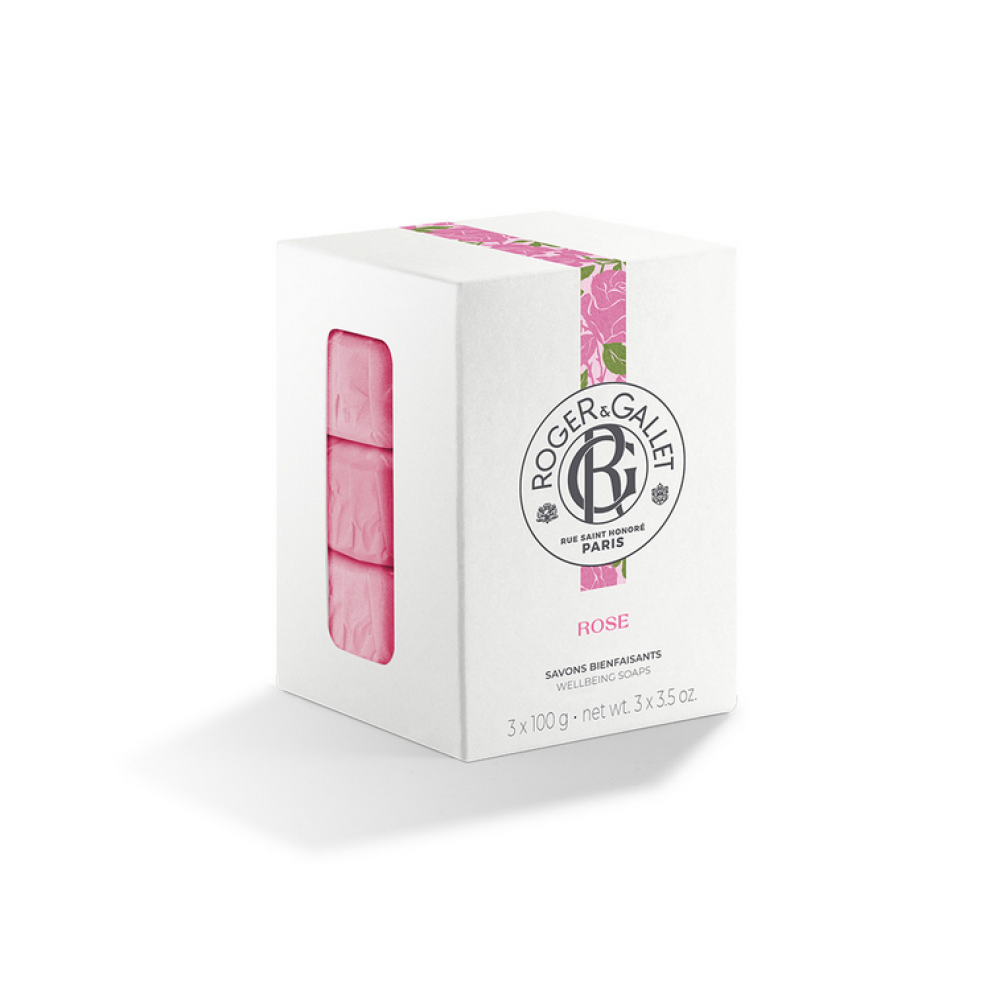 Roger&Gallet | Rose Σετ Aναζωογονητικά Σαπούνια | 3x100g