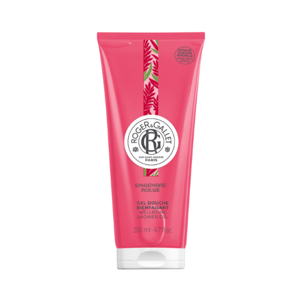 Roger&Gallet | Gingembre Rouge Wellbeing Shower Gel Αναζωογονητικό Αφρόλουτρο | 200ml