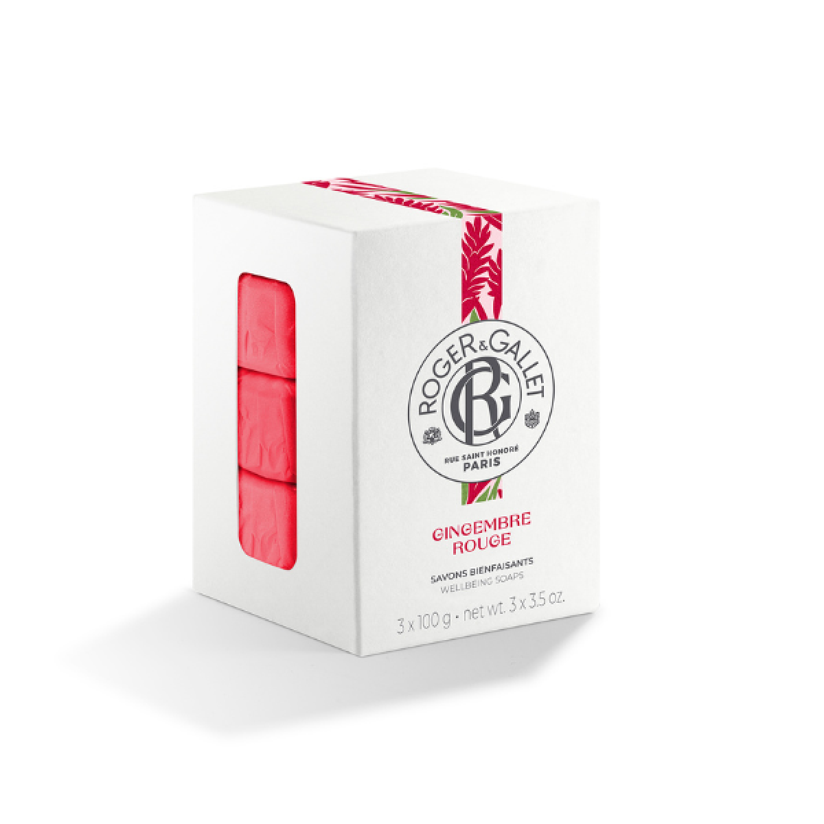 Roger&Gallet | Gingembre Rouge Σετ Αναζωογονητικά Σαπούνια 3x100g