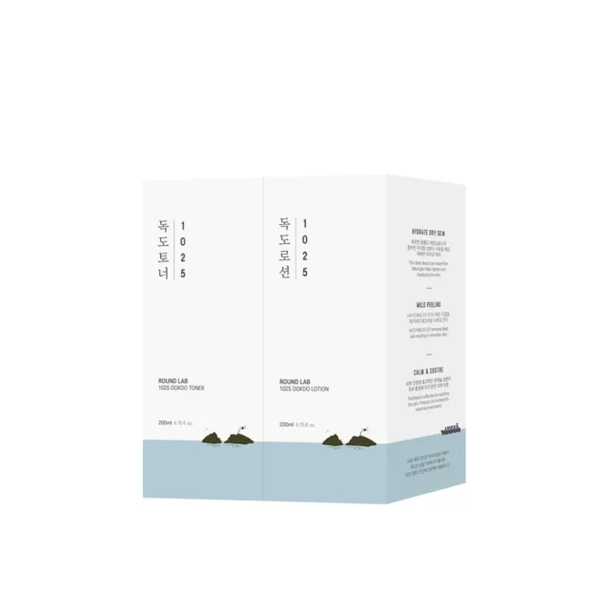 Round Lab | 1025 Dokdo Promo Set Toner & Lotion Duo Σετ Ενυδατικό Τόνερ & Ενυδατική Λοσιόν | 2x200ml