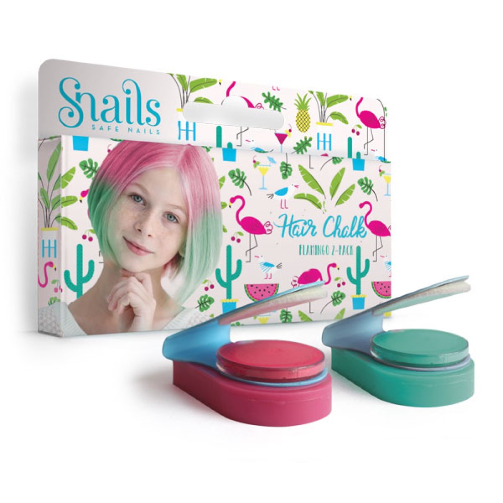 Snails | Hair Chalk Flamingo | 2τμχ
