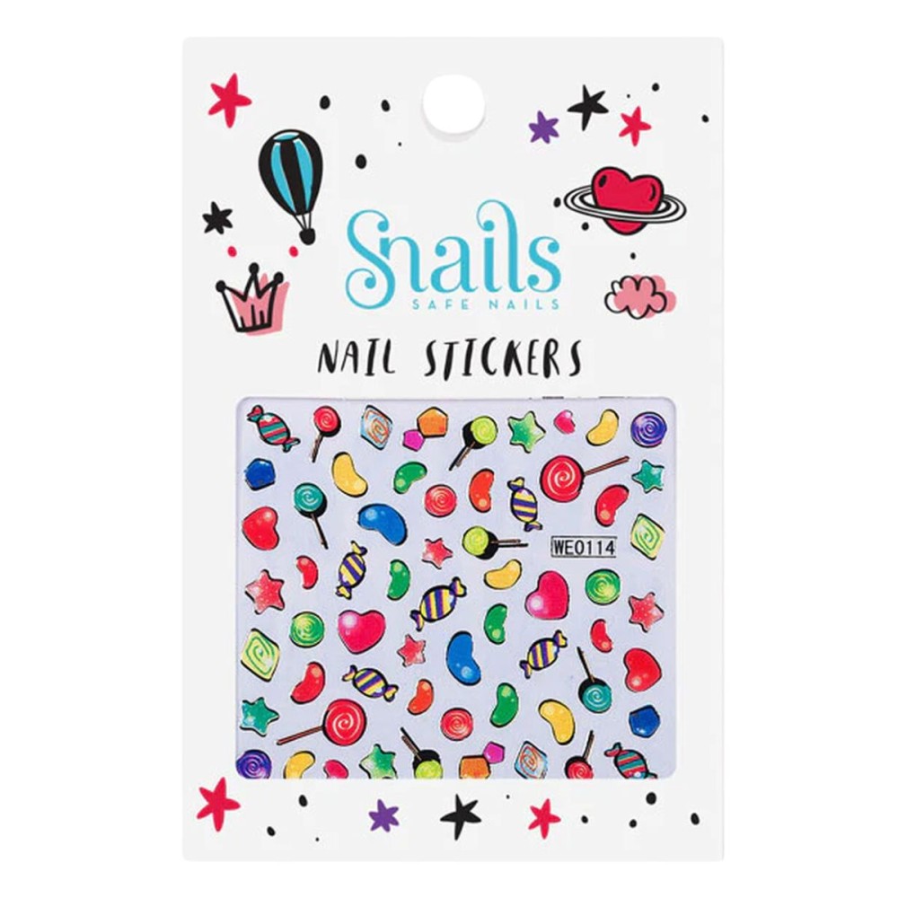 Snails | Nail Stickers Candy Blast Αυτοκόλλητα για τα Νύχια | 1τμχ
