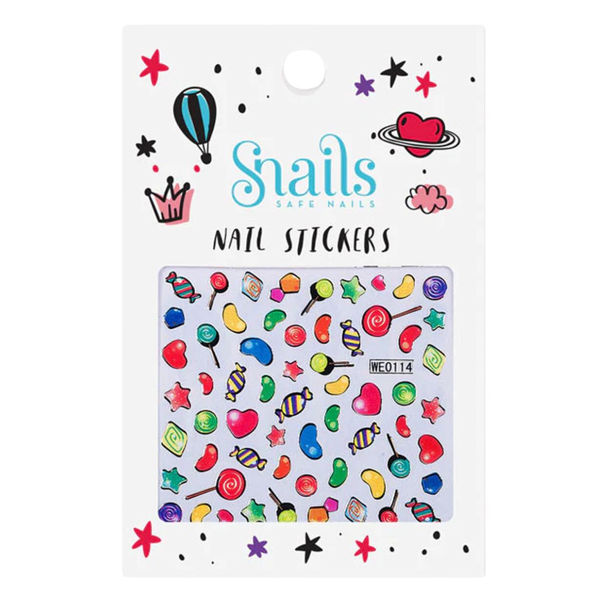 Snails | Nail Stickers Candy Blast Αυτοκόλλητα για τα Νύχια | 1τμχ