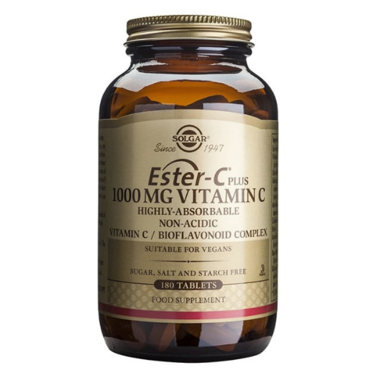 Solgar | Ester-C Plus 1000mg Vitamin C | 180tabs