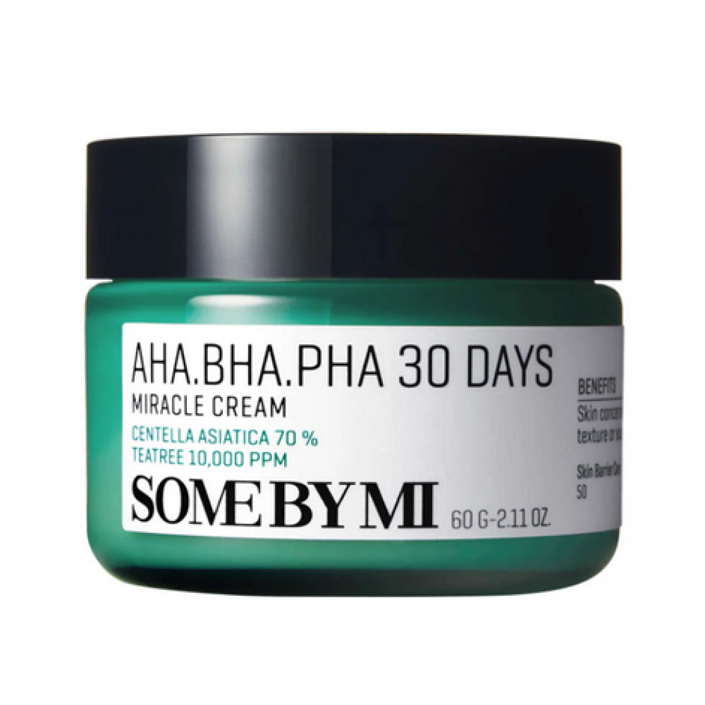 Some By Mi | AHA.BHA.PHA 30 Days Miracle Light Ενυδατική & Ρυθμιστική Κρέμα Προσώπου κατά των Ατελειών με Centella Asiatica 60gr