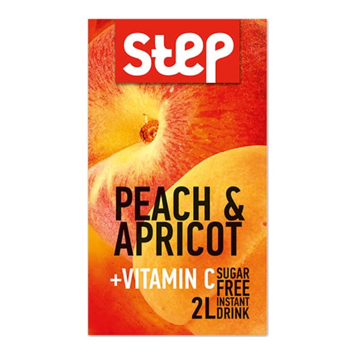 Step | Peach & Apricot Βιταμινούχο Στιγμιαίο Ρόφημα σε Σκόνη | 9gr 