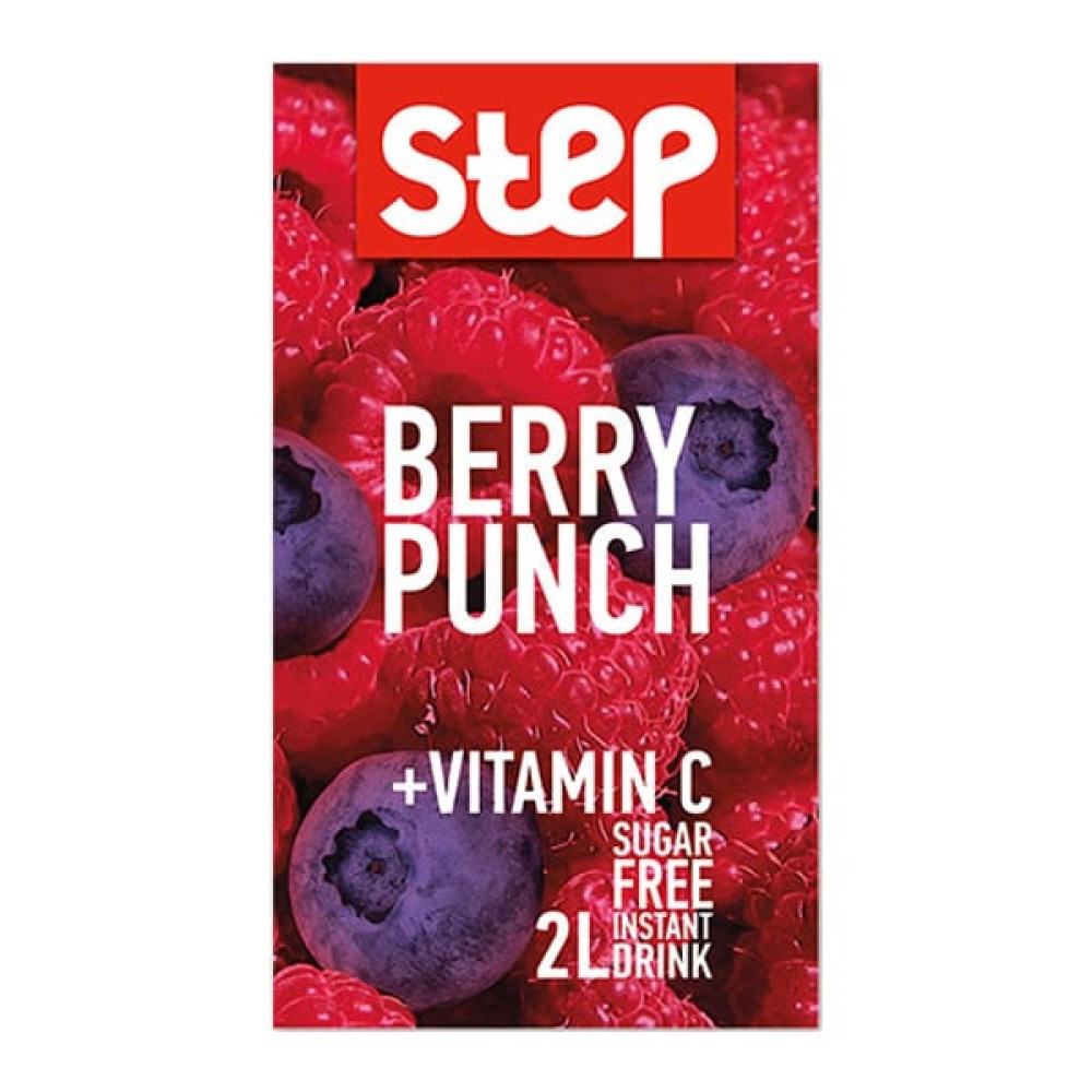 Step | Berry Punch Βιταμινούχο Στιγμιαίο Ρόφημα σε Σκόνη | 9gr