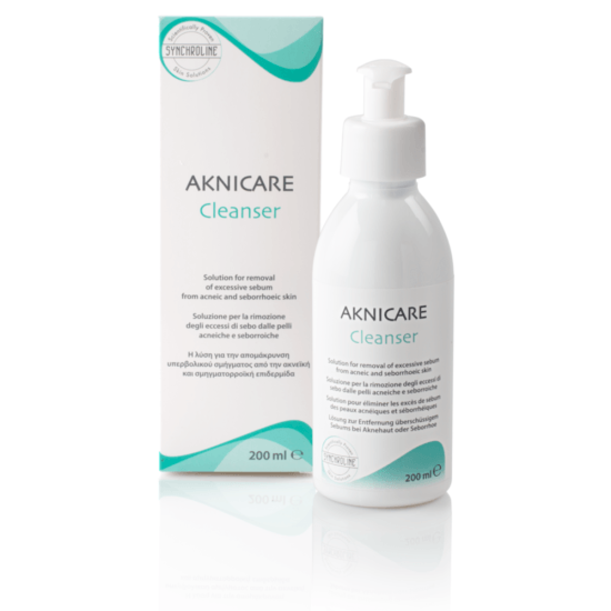 Synchroline | Aknicare Cleanser Αφρίζον Καθαριστικό Προσώπου για Ακνεϊκές Επιδερμίδες | 200 ml