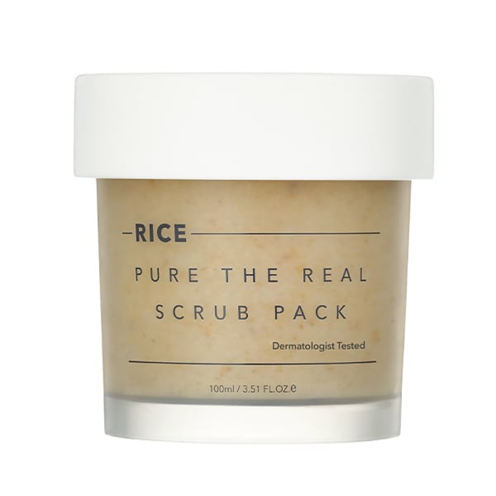 Thank You Farmer | Rice Pure The Real Scrub Pack & Μάσκα Προσώπου | 100ml 