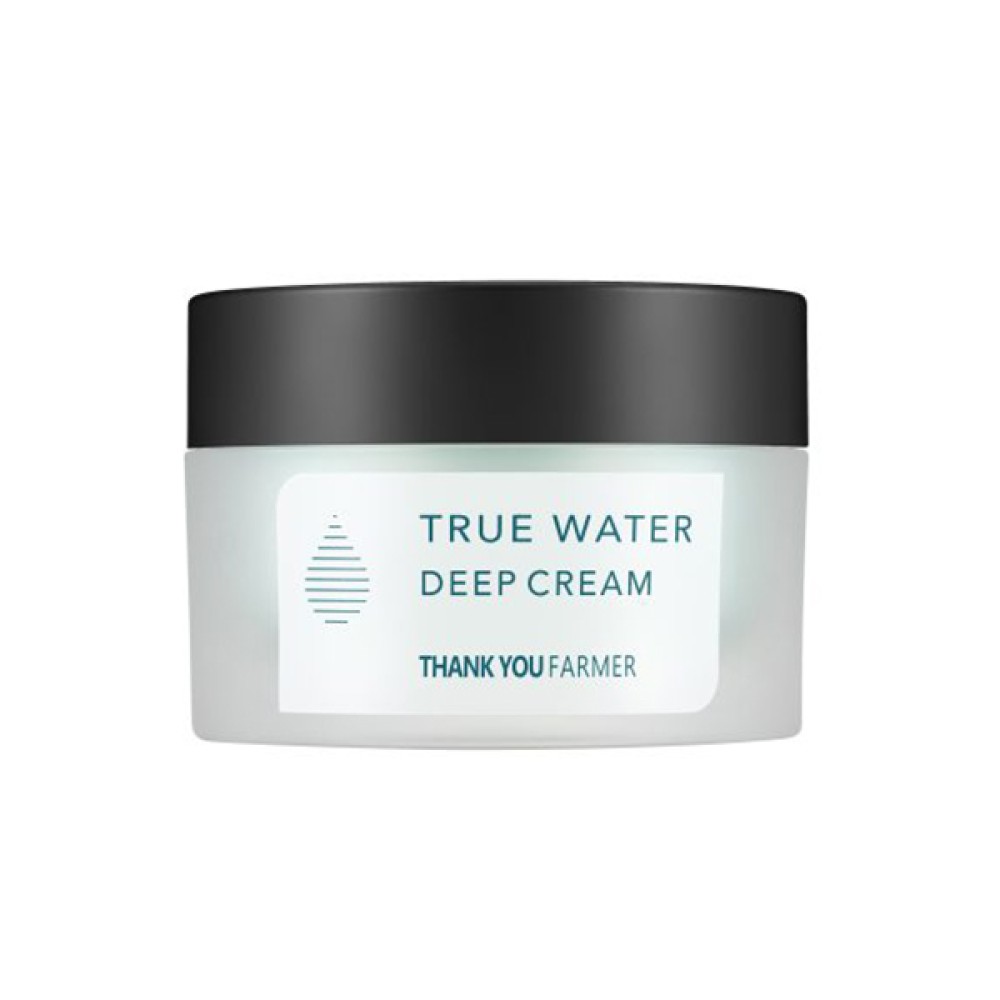 Thank You Farmer | True Water Deep Cream | Κρέμα Προσώπου Βαθιάς Ενυδάτωσης για το Κανονικό και Ξηρό Δέρμα | 50ml