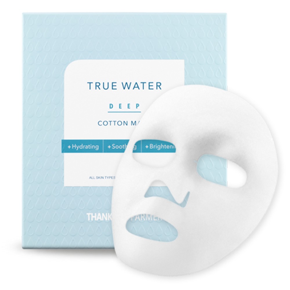 Thank You Farmer | True Water Deep Cotton Mask  | Μάσκα Προσώπου Βαθιάς Ενυδάτωσης  | 25ml