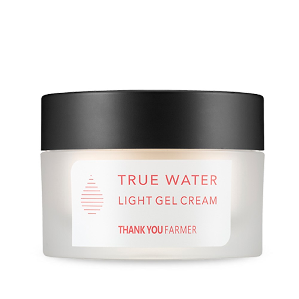Thank You Farmer | True Water Light Gel Cream  | Ελαφριά Ενυδατική Κρέμα Προσώπου Για Το Λιπαρό και Μικτό Δέρμα | 50ml