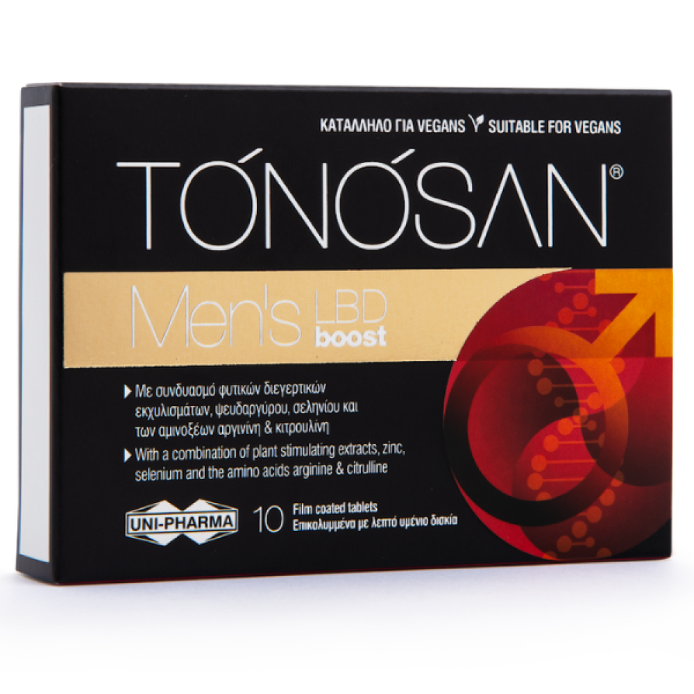 Tonosan | Men's LBD Boost για την Ανδρική Σεξουαλική Υγεία | 10tabs 