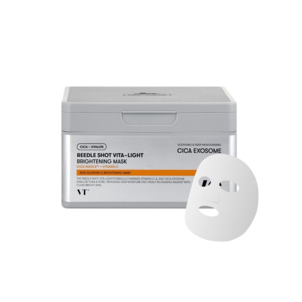 VT Reedle | shot Vita-light Brightening mask – Μάσκες καθημερινής χρήσης με λευκαντικά συστατικά