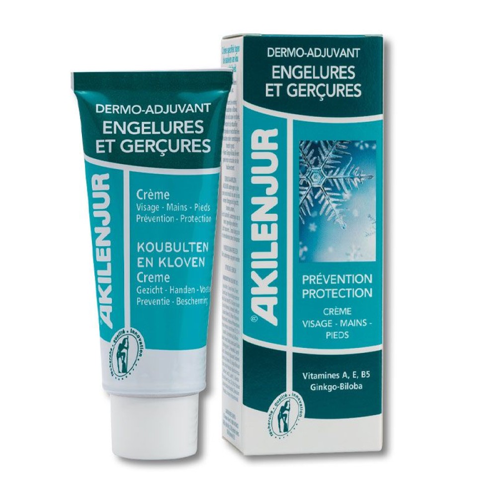 Akileine | Akilhiver Frostbite & Chilblains Prevention Κρέμα για Χιονίστρες Ιδανική για Πρόσωπο, Σώμα & Πόδια | 75ml