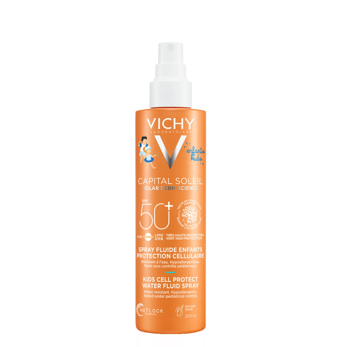 Vichy | Capital Soleil Cell Protect SPF50 Παιδικό Αντηλιακό Spray | 200ml