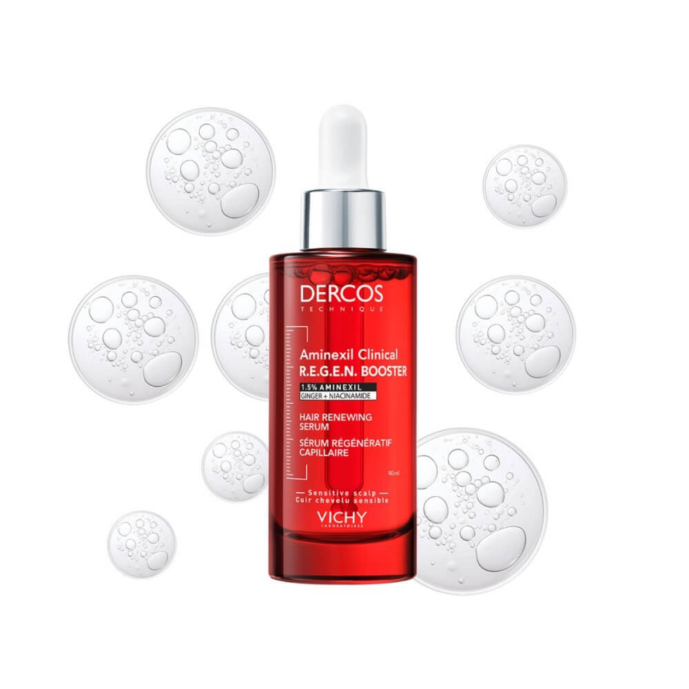 Vichy | Dercos Aminexil Clinical R.E.G.E.N Booster Ορός Ενδυνάμωσης Μαλλιών Ενάντια στη Τριχόπτωση | 90ml 