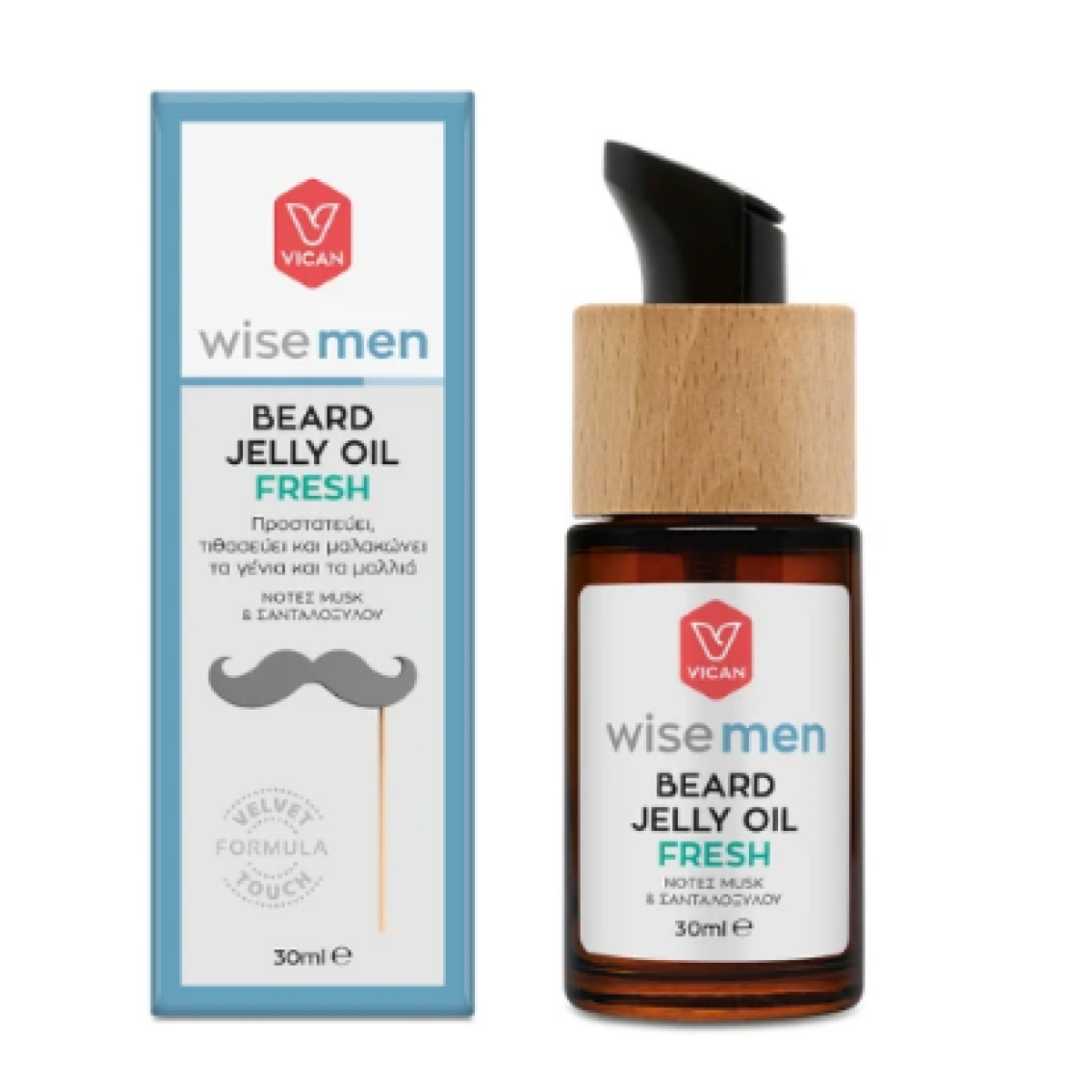 Wise Men  | Beard Jelly Oil | Fresh | 30ml