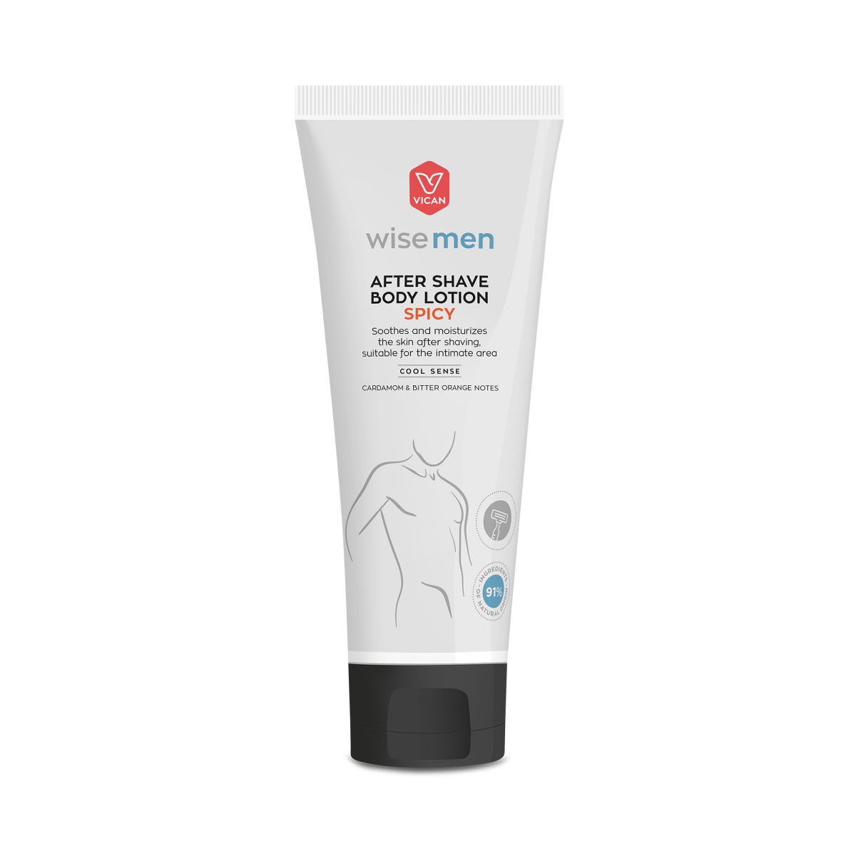 Wise Men | After Shave | Body Lotion | Spicy | Ενυδατική Λοσιόν Σώματος για Μετά το Ξύρισμα | 200ml