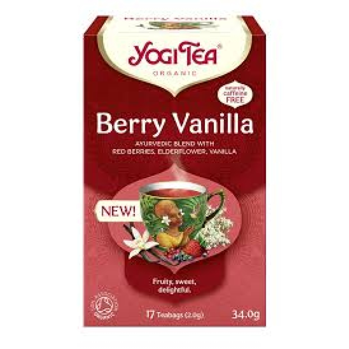 Yogi Tea | Berry Vanilla | 17 Φακελάκια 