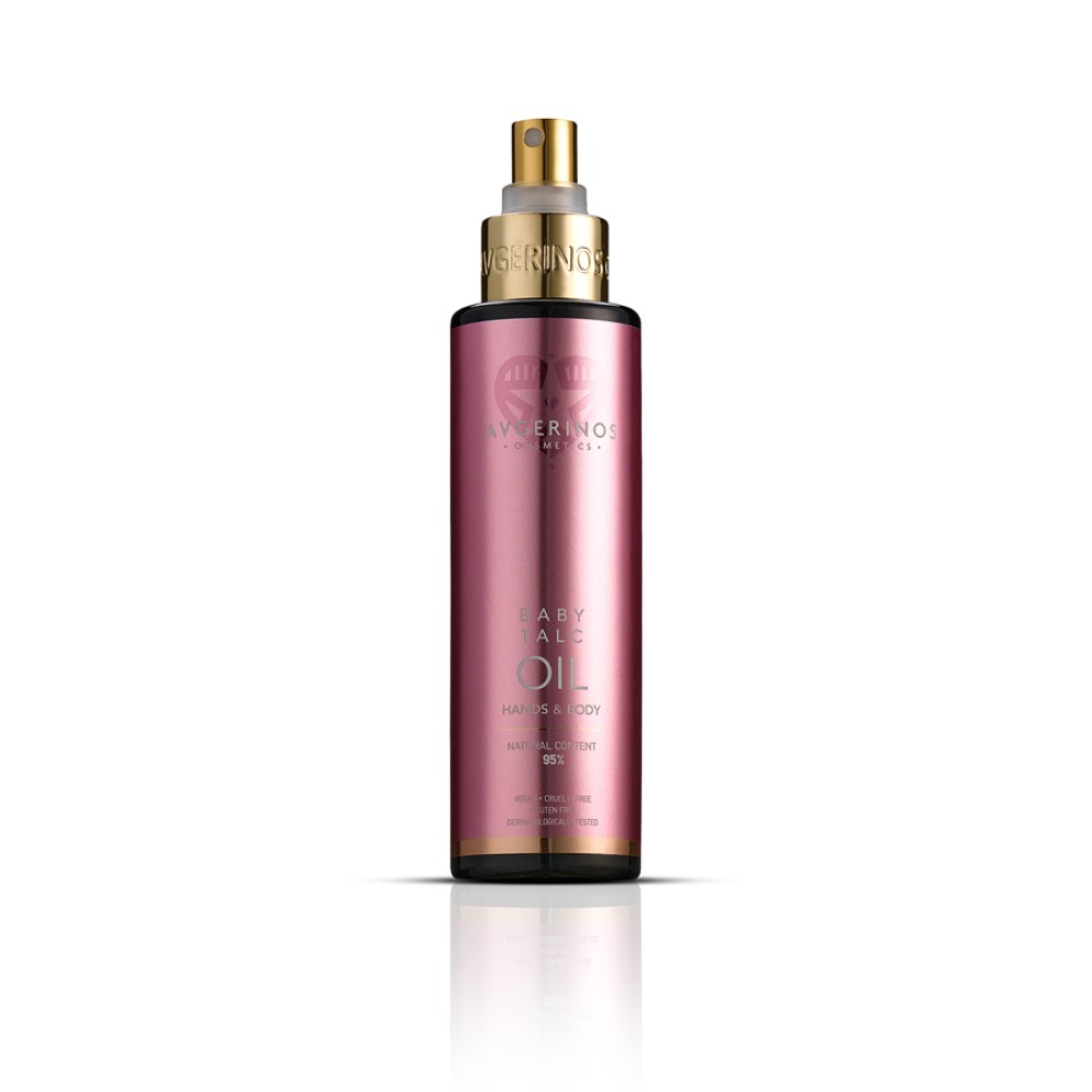 Avgerinos Cosmetics | Baby Talc Hands & Body Oil | 150ml