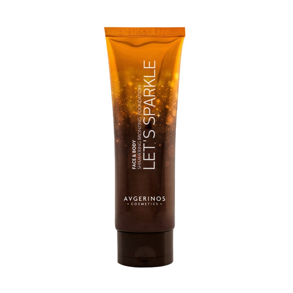 Avgerinos Cosmetics | Let’s Sparkle Bronzer Glitter Foundation | 120ml