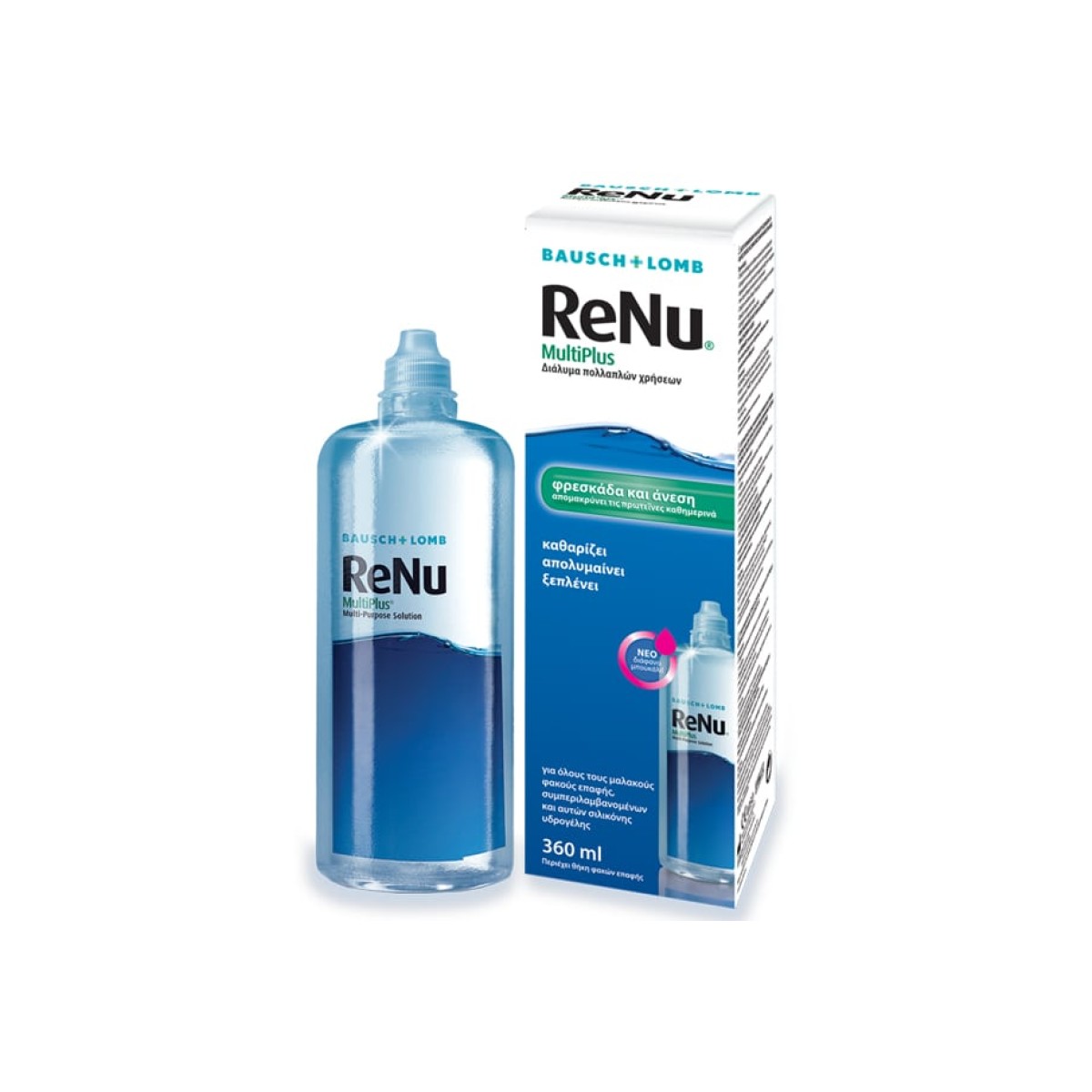 Bausch & Lomb | ReNu | Υγρό Φακών Επαφής | 360ml