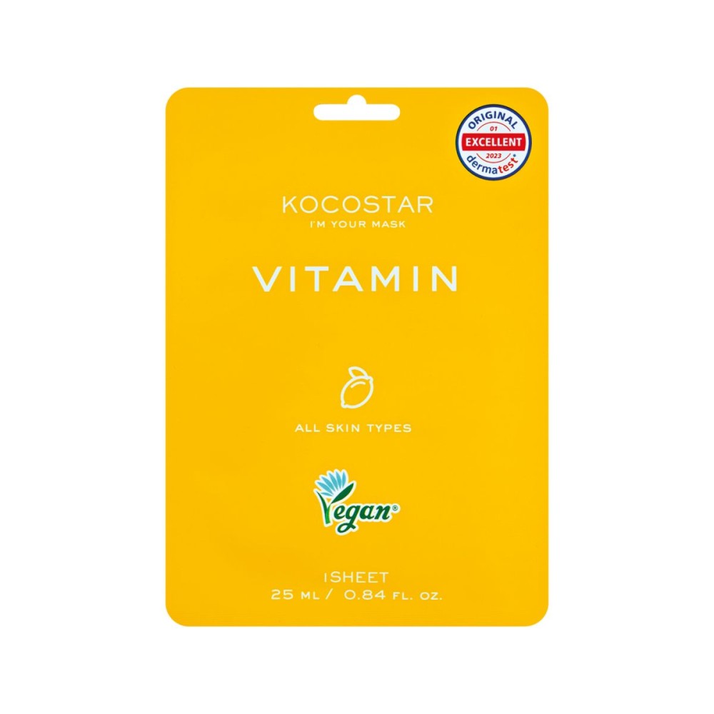 Kocostar | Vitamin Face Mask Μάσκα Προσώπου | 25ml