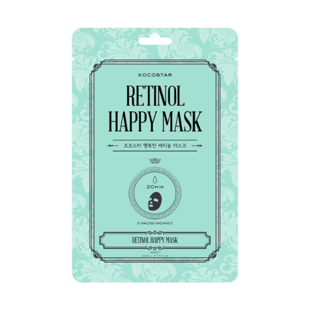  Kocostar | Retinol Happy Mask Μάσκα Προσώπου με Ρετινόλη | 1τεμ