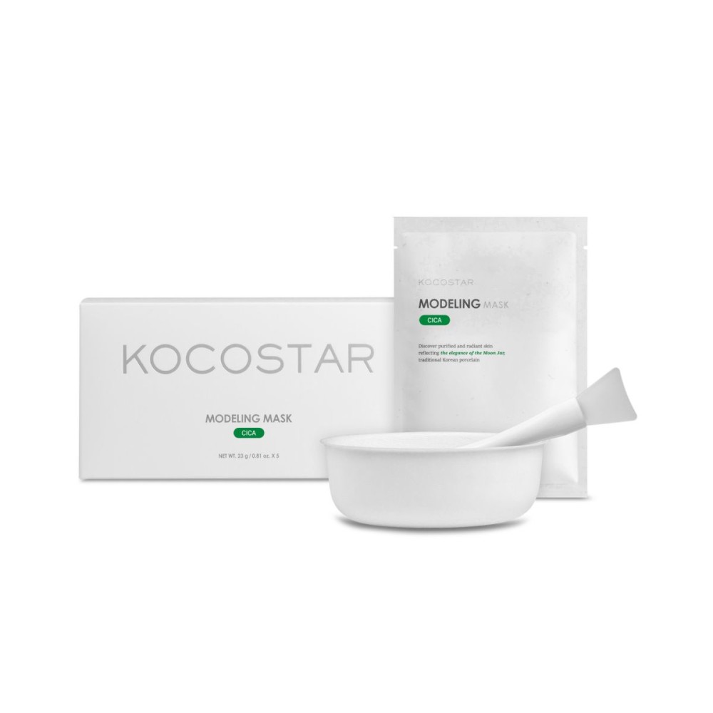 Kocostar | Modeling Mask CiCa – Kit Μάσκα Mοντελοποίησης Για Αναζωογόνηση Της Επιδερμίδας | 5τμχ