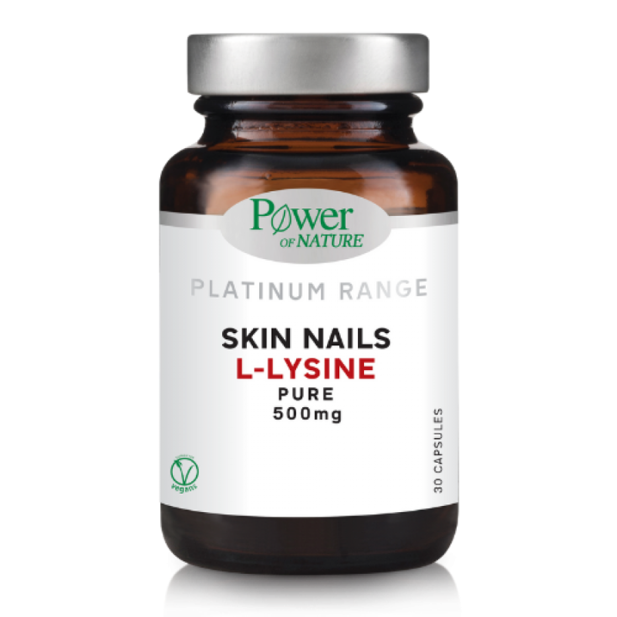 Power Health  Platinum Range L-Lysine 500 mg | 30 κάψουλες Power Health  Platinum Range L-Lysine 500 mg | 30 κάψουλες