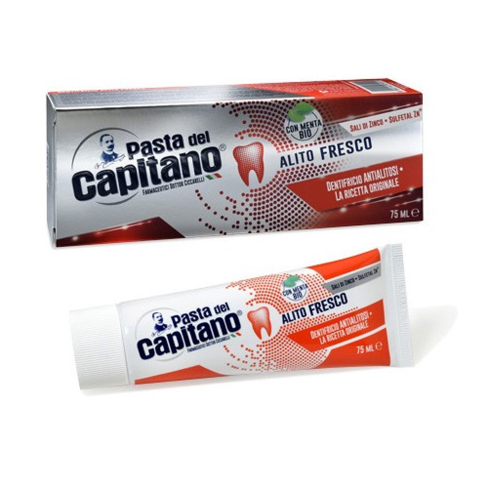 Pasta del Capitano | Fresh Breath | Οδοντόπαστα για Καθαρή Αναπνοή | 75ml