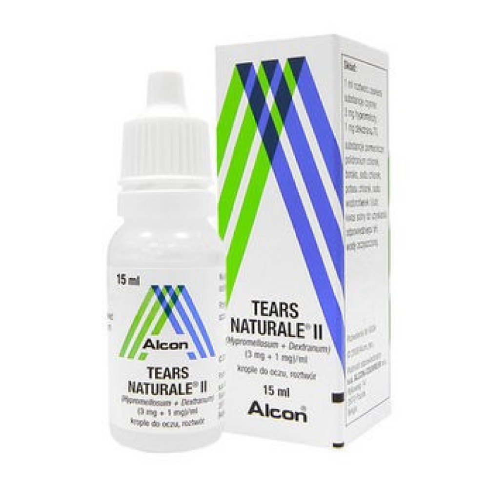 Alcon | Tears Naturale II | Οφθαλμολογικές Σταγόνες | 15 ml
