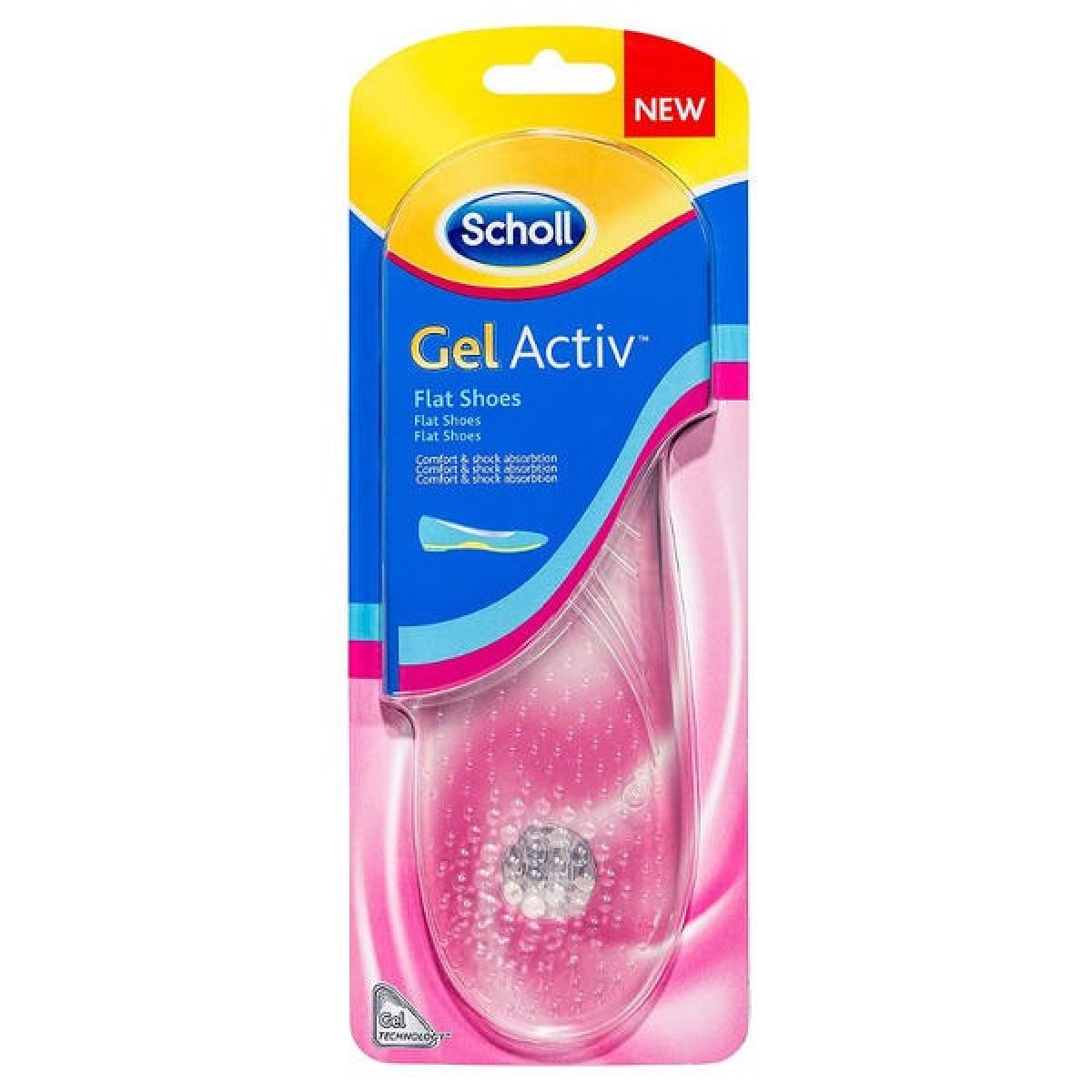 Scholl | Gel Activ Flat Shoes | Γυναικείοι Πάτοι για Παπούτσια Χωρίς Τακούνι 35 - 40.5 | 1 Ζεύγος