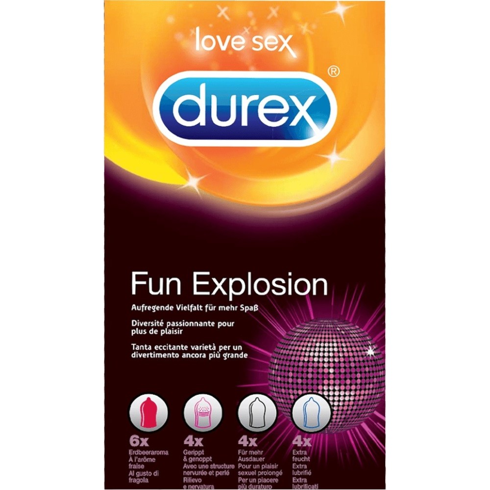 Durex | Fun Explosion | Συλλογή 18 Προφυλακτικών
