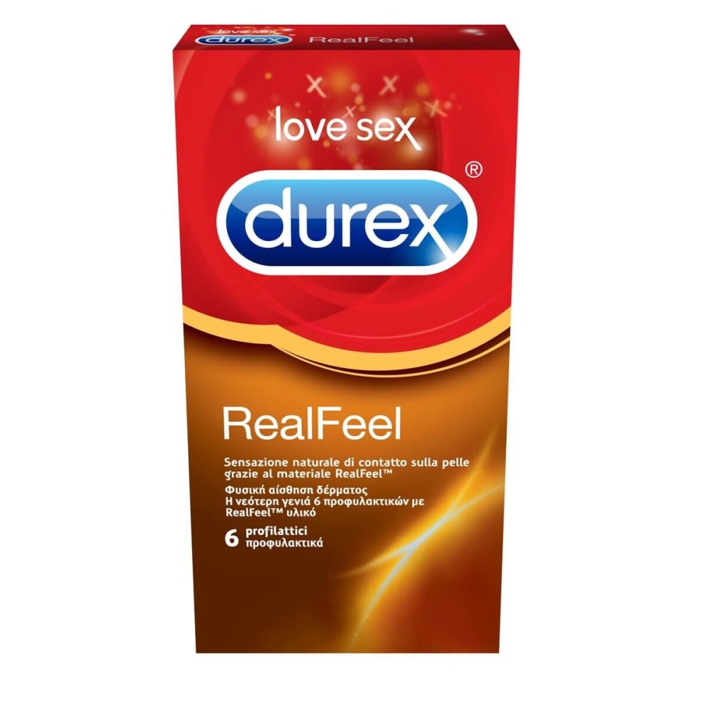 Durex | Real Feel | 6 Προφυλακτικά