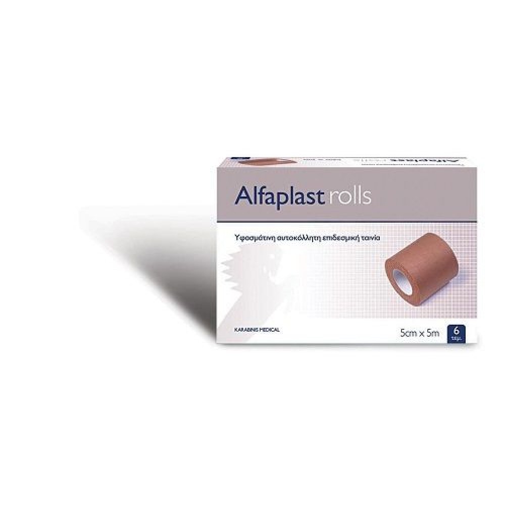 Alfaplast Rolls | Αυτοκόλλητη Στερεωτική Ταινία 5cm x 5cm