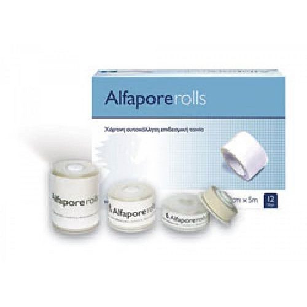 Alfapore Rolls | Αυτοκόλλητη Στερεωτική Ταινία 1.25 cm x 5 cm