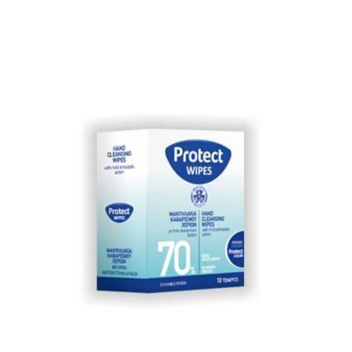 Protect Hand Wipes | Μαντηλάκια Καθαρισμού Χεριών | 10 τμχ