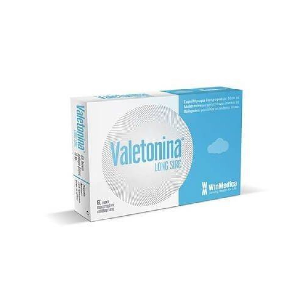 Valetonina | Συμπλήρωμα Διατροφής με Μελατονίνη & Βαλεριάνα κατά της Αϋπνίας | 60 tabs