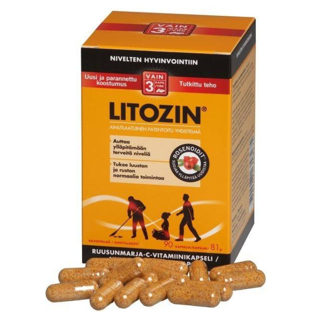 Pharmazac | Litozin  | Συμπλήρωμα Διατροφής για την Υγεία των Αθρώσεων750mg