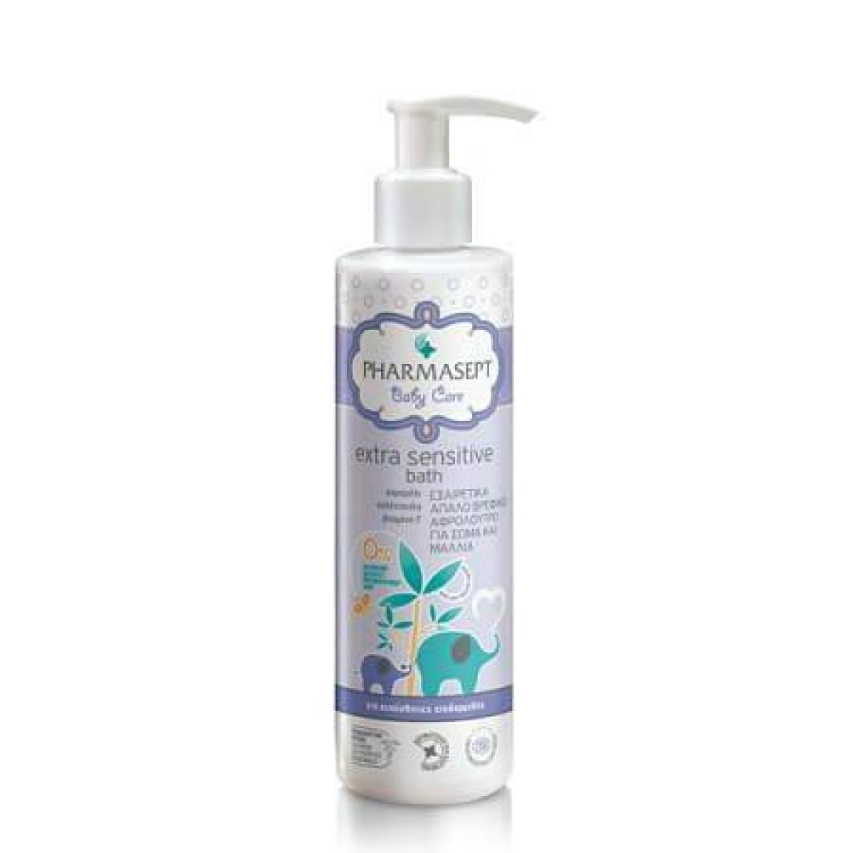 Pharmasept | Tol Velvet Baby Care Extra Sensitive Bath |  Βρεφικό Αφρόλουτρο για Πρόσωπο & Σώμα |  250ml