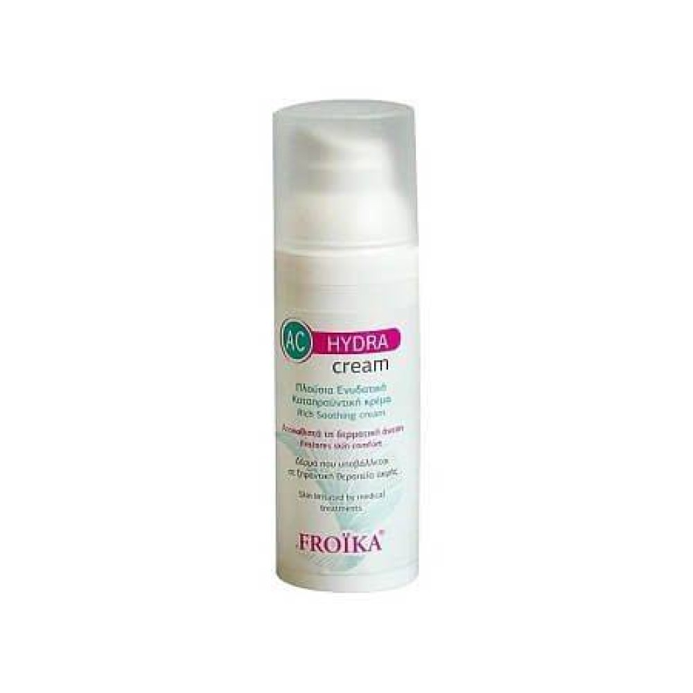 Froika | AC Hydra Cream | Ενυδατική & Καταπραϋντική Κρέμα για Ξηρό / Ερεθισμένο Δέρμα | 50ml