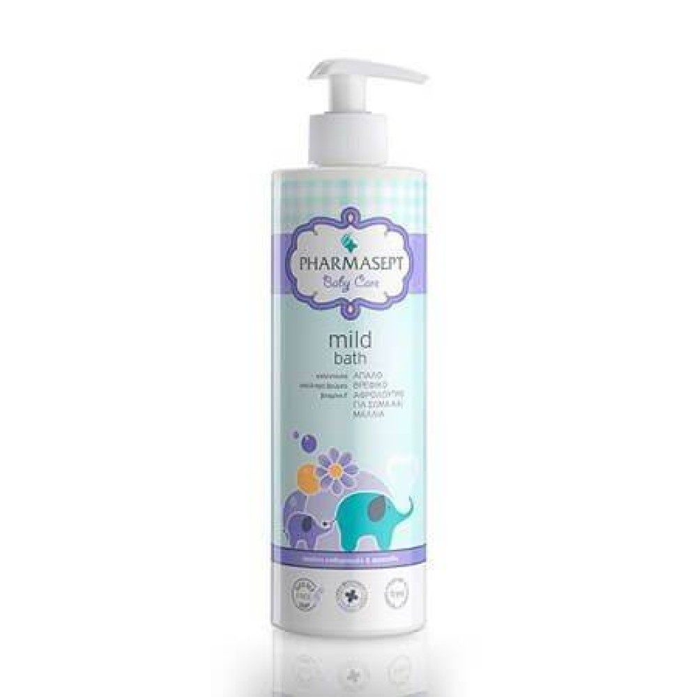 Pharmasept | Tol Velvet Baby Mild Bath | Απαλό Βρεφικό Αφρόλουτρο Σώμα/Μαλλιά/Πρόσωπο | 500ml