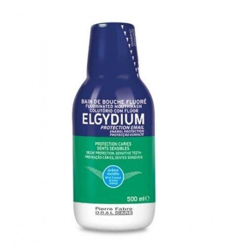Elgydium | Mouthwash Sensitive Teeth | Στοματικό Διάλυμα για Ευαίσθητα Δόντια με Γεύση Μέντας | 500ml