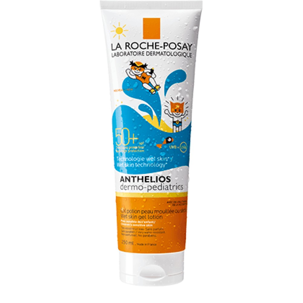 La Roche-Posay | Anthelios Dermo-Pediatrics Wet Skin Gel SPF50+ | Αντηλιακό Τζελ Υψηλής Προστασίας για Παιδιά | 250ml