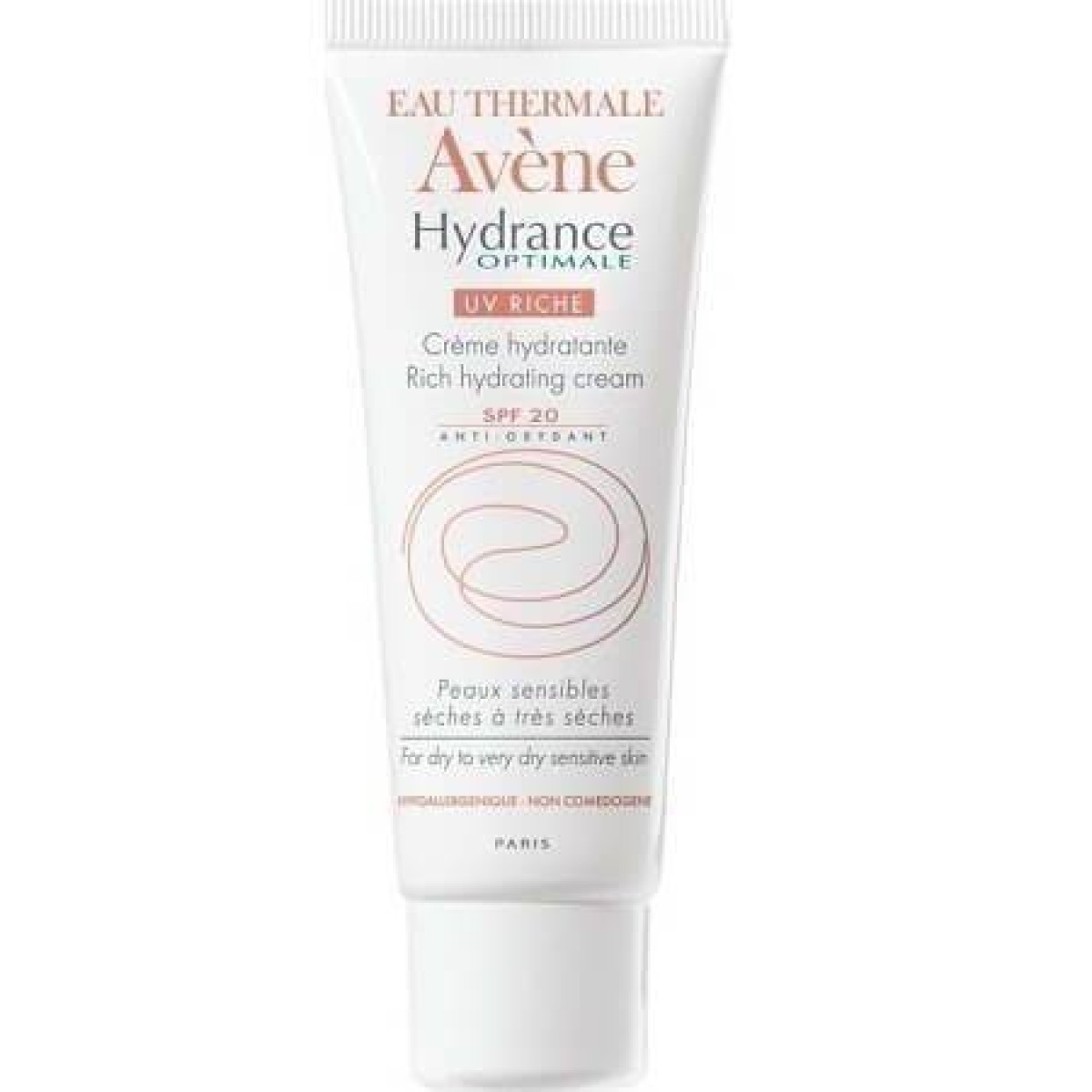 Avene | Hydrance Optimale UV Riche SPF20 | Αντηλιακή Ενυδατική Κρέμα Ημέρας | 40ml